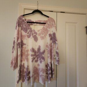 Soft Surroundings Tie-Dye Tunic. Size XL (18)